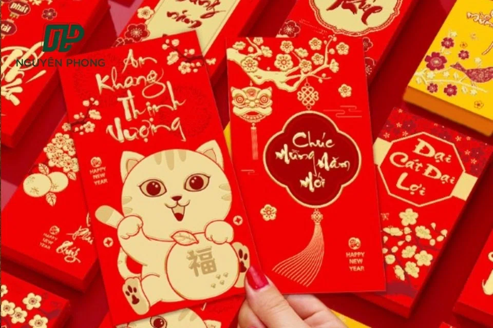 in bao lì xì theo yêu cầu số lượng ít