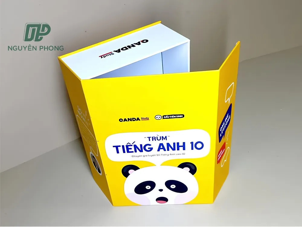 Hộp nắp gài đựng học cụ – mẫu tham khảo hộp giấy mềm ivory/duplex