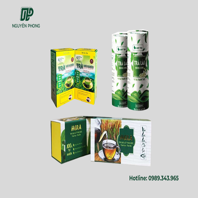 In Hộp Giấy Đựng Chè Cao Cấp - Đẹp, Sang Trọng, Giá Rẻ