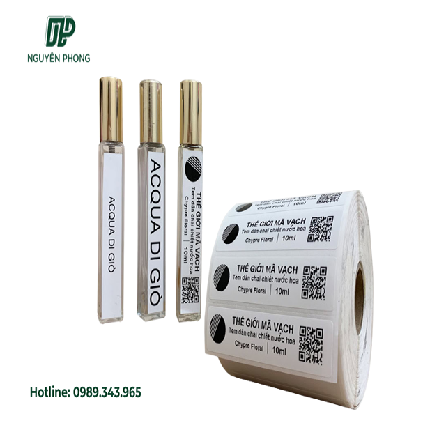In Tem Nước Hoa Chiết - Đẹp, Cao Cấp, Giá Rẻ Tại Hà Nội