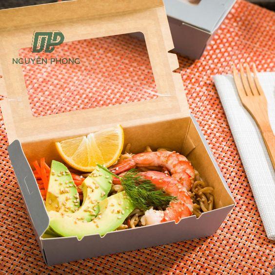 In Hộp Giấy Đựng Thức Ăn Giá Rẻ, An Toàn