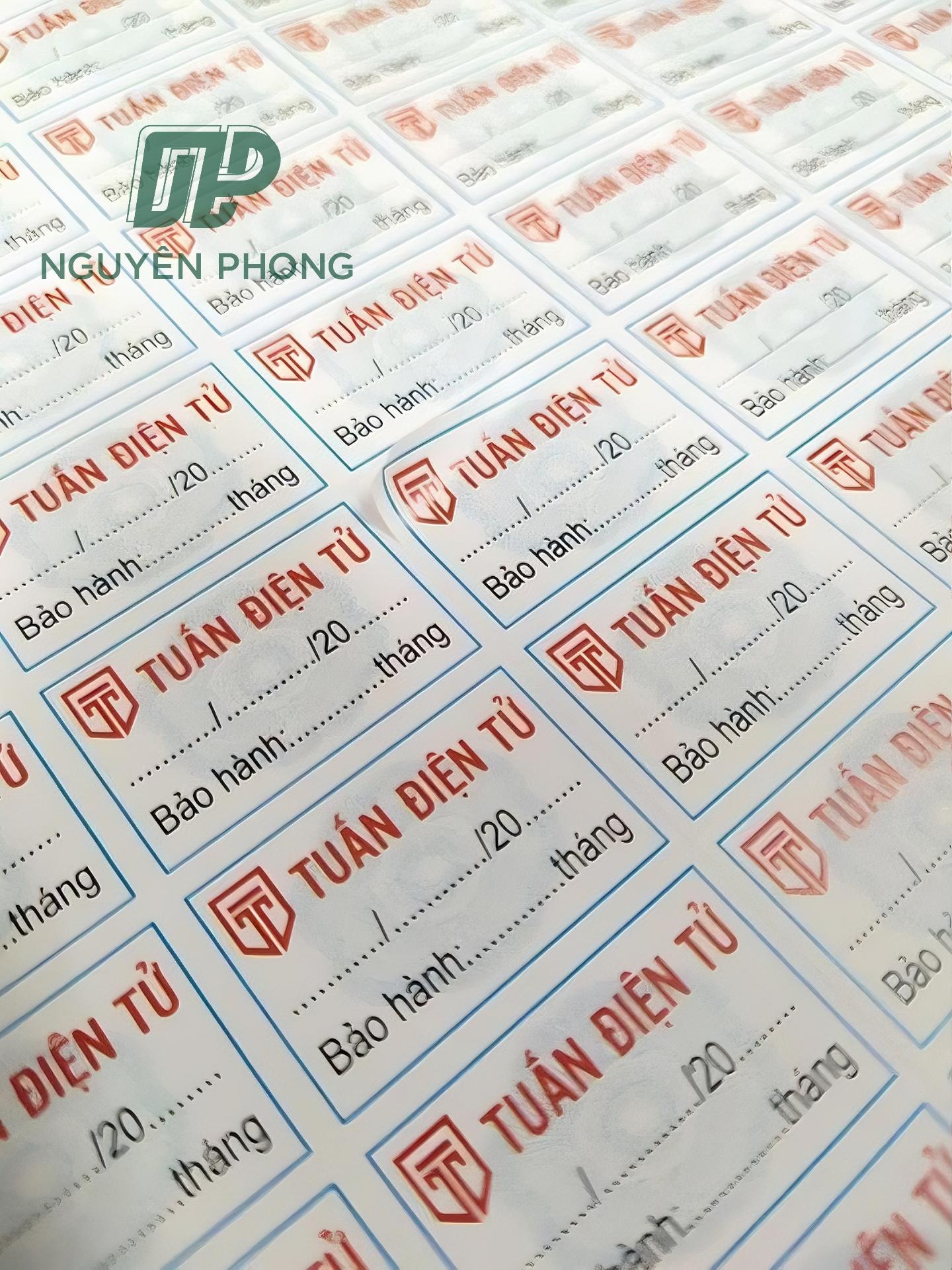 in tem vỡ