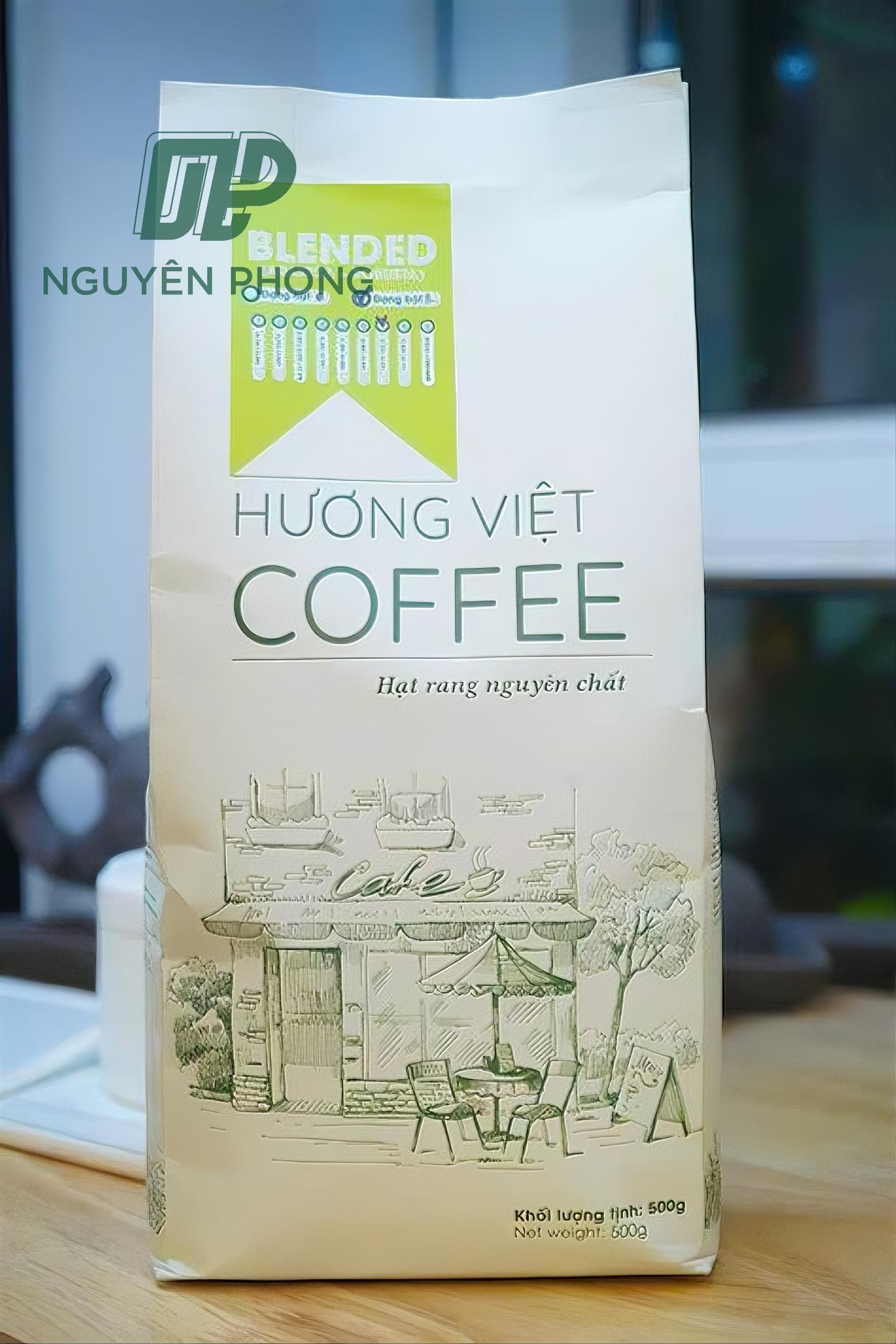 in túi giấy đựng cà phê
