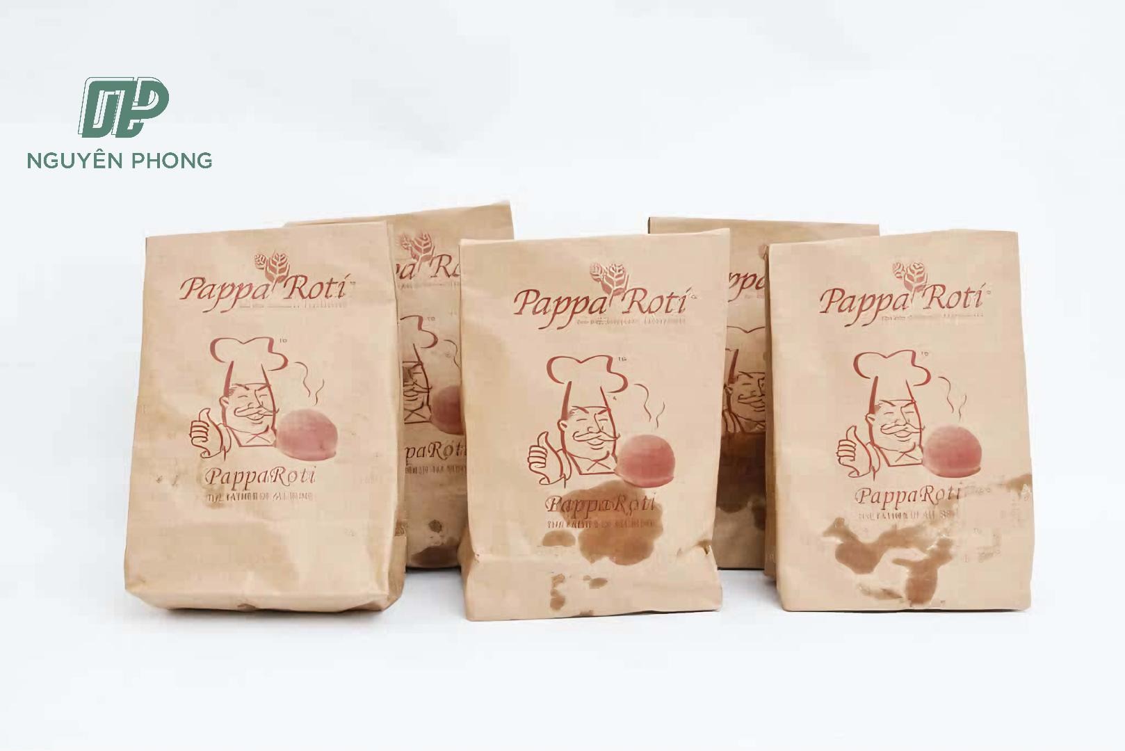 in túi giấy đựng thực phẩm