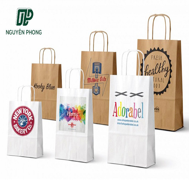 In Túi Giấy Kraft Có Quai Đẹp – Chuyên Nghiệp Tại Hà Nội
