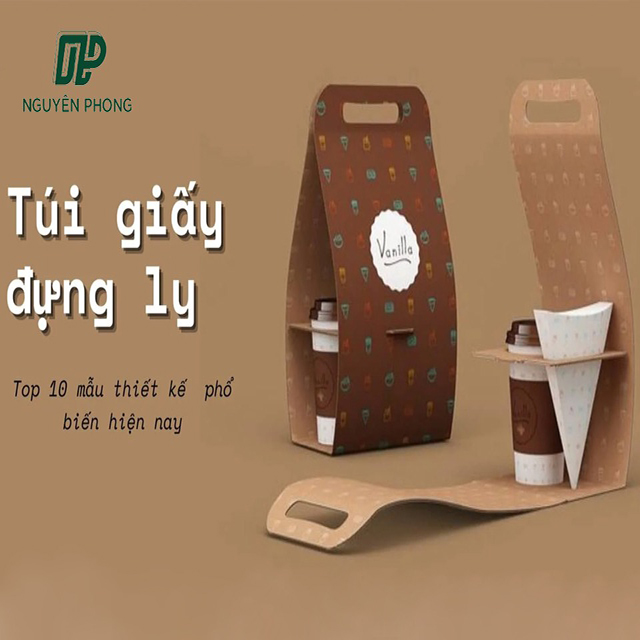 In Túi Giấy Đựng Ly Chất Lượng Cao Tại Hà Nội