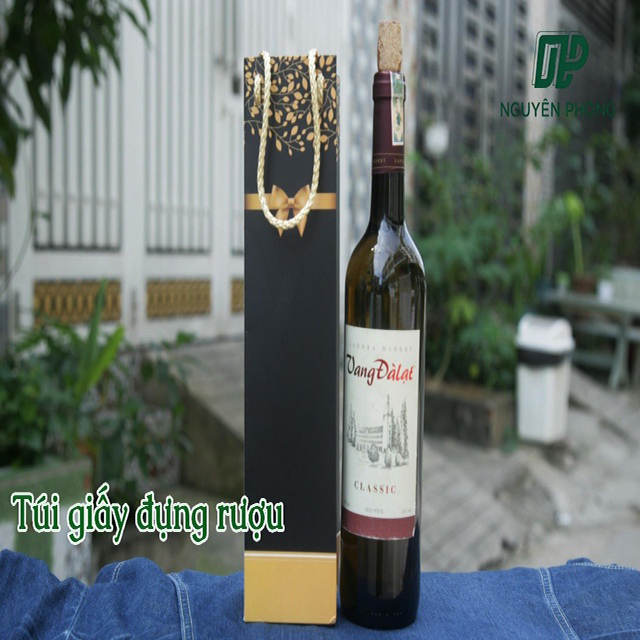 In Túi Giấy Đựng Rượu Thiết Kế Mới Lạ, Giá Rẻ Tại Hà Nội - Chất Lượng Cao