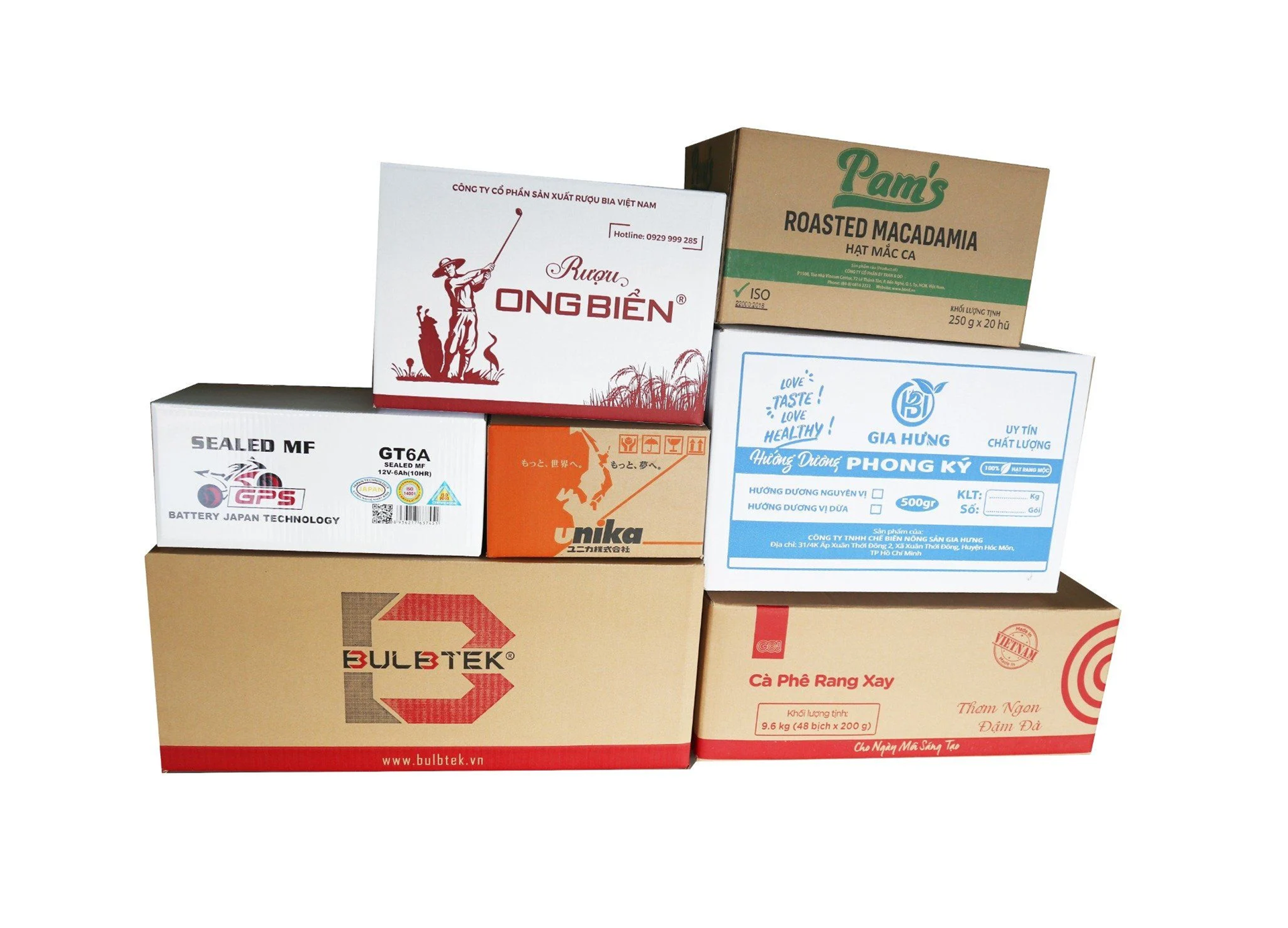 In Carton 5 Lớp Theo Yêu Cầu