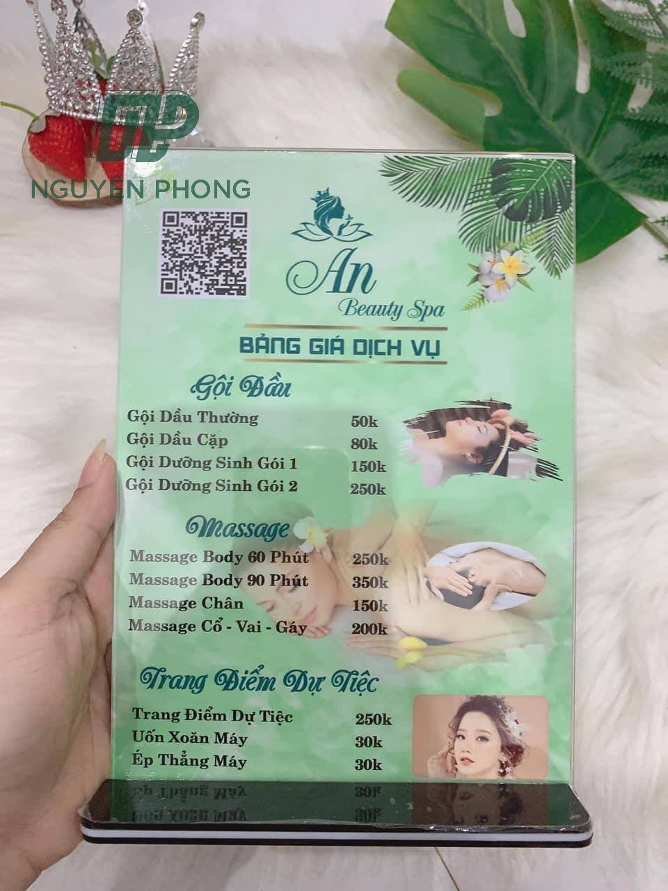 in menu