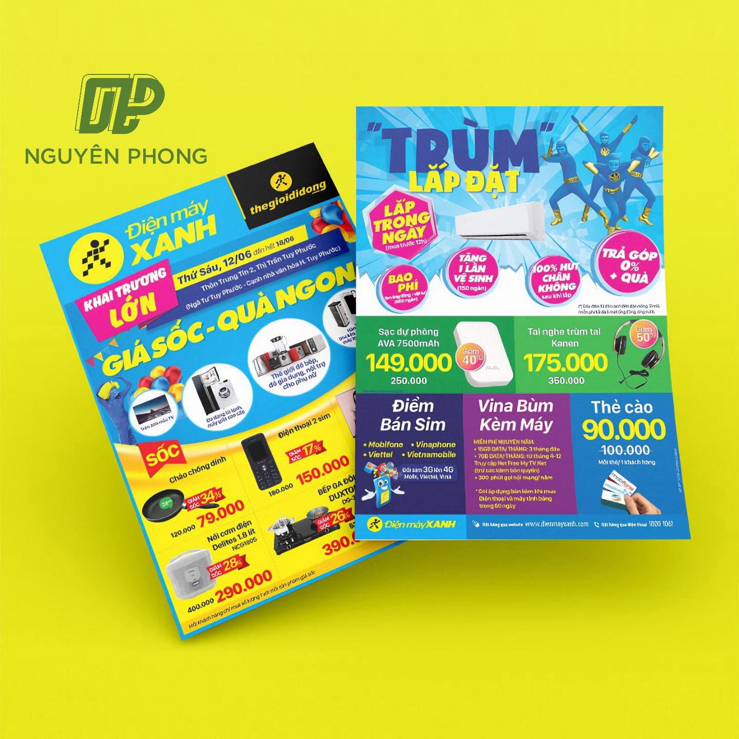 Kích Thước Tờ Rơi Chuẩn Và Phổ Biến Nhất