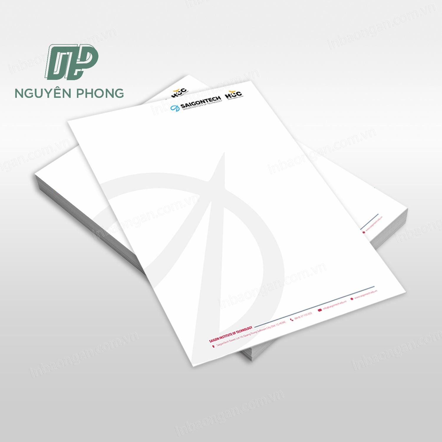1000+ Mẫu Tiêu Đề Thư (mẫu Letterhead) Đẹp Độc Đáo, Ấn Tượng Hot Nhất