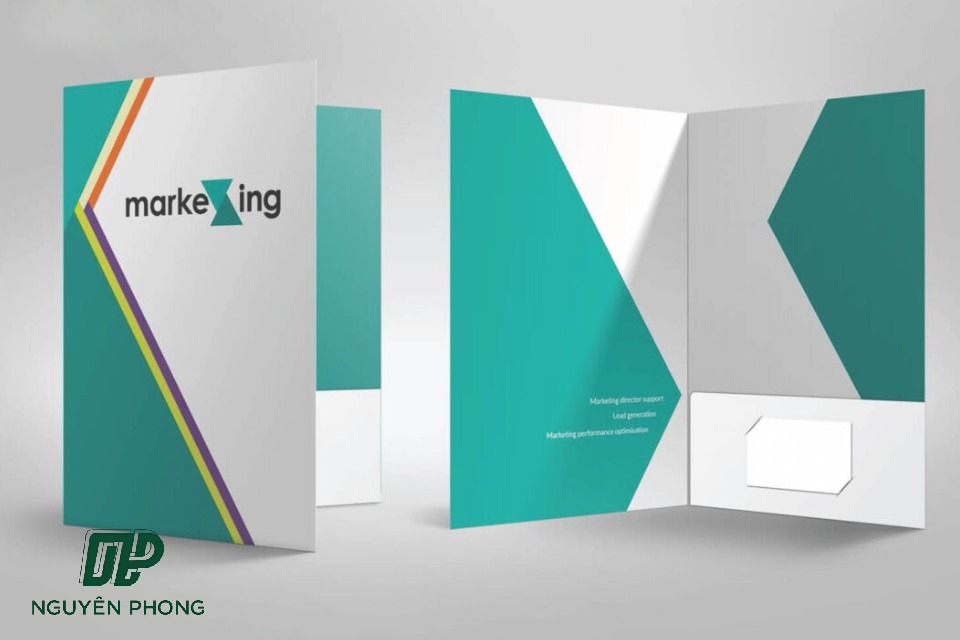 Thiết kế folder đóng vai trò vô cùng quan trọng trong việc xây dựng hình ảnh thương hiệu chuyên nghiệp