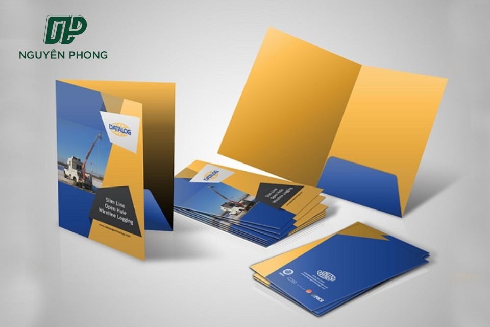 Nguyên Phong chuyên cung cấp dịch vụ in ấn và thiết kế folder với phong cách độc đáo, không trùng lặp