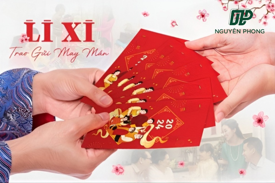 Mẫu bao lì xì doanh nghiệp đẹp 1