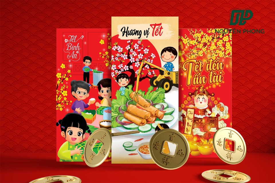 Mẫu Bao Lì Xì Đẹp cho Tết 7