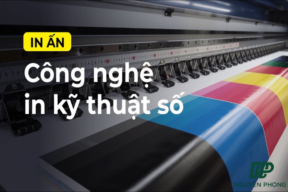 Công nghệ in kỹ thuật số cho phép in giấy in poster một cách nhanh chóng