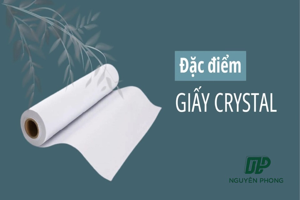 Giấy in poster Crystal thường được xem như một loại giấy trung gian giữa giấy Couche và giấy Bristol