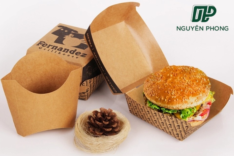 Những lý do nên in hộp đựng hamburger?