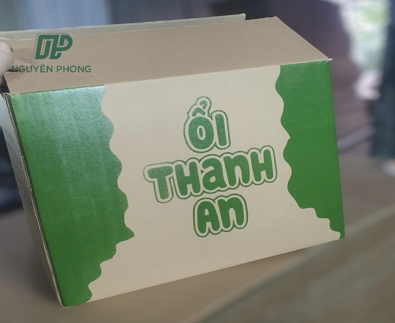 hộp carton in logo