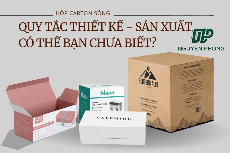 Kỹ thuật sản xuất hộp carton sóng