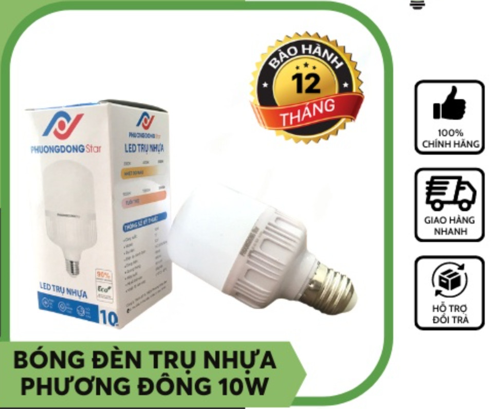 hộp bóng đèn led phương đông