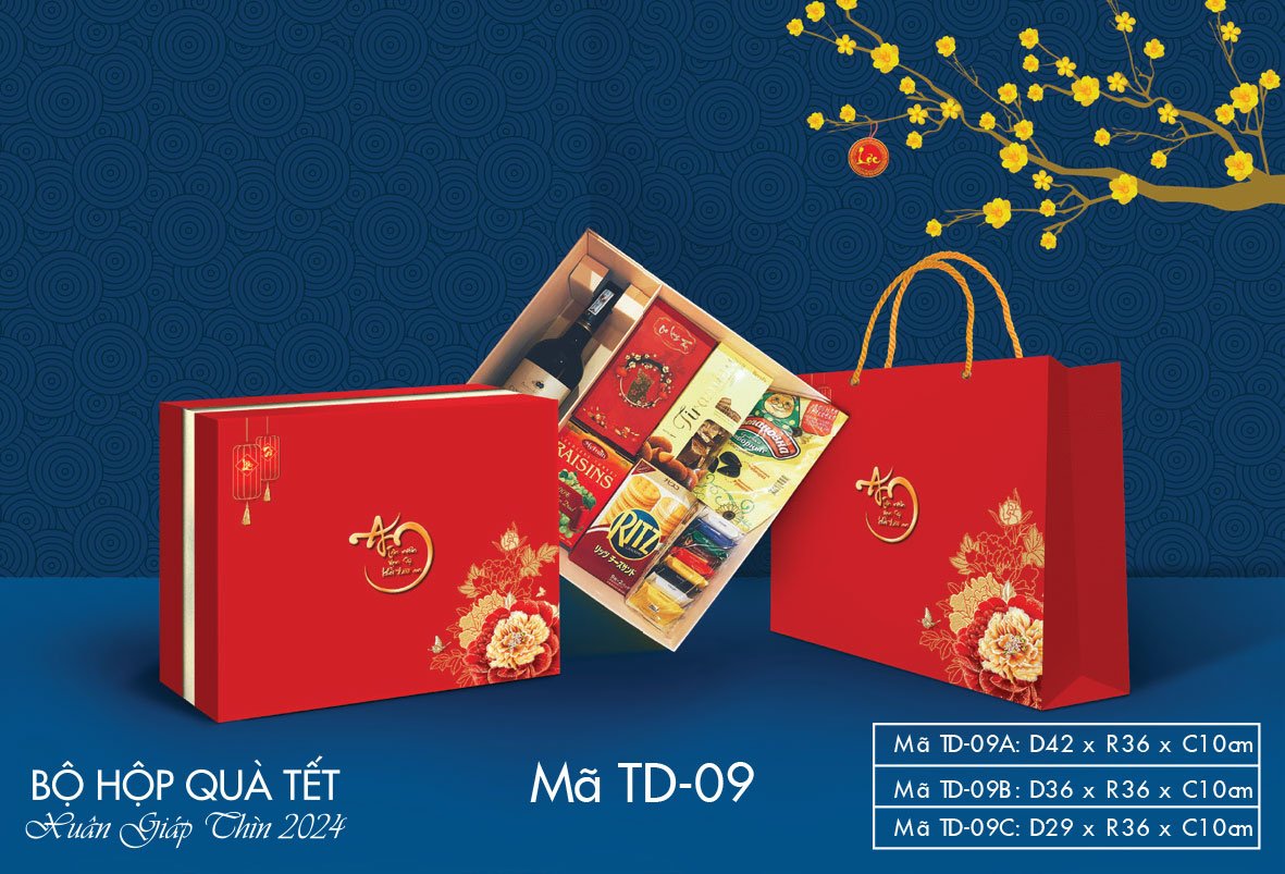 Hộp quà tết 09