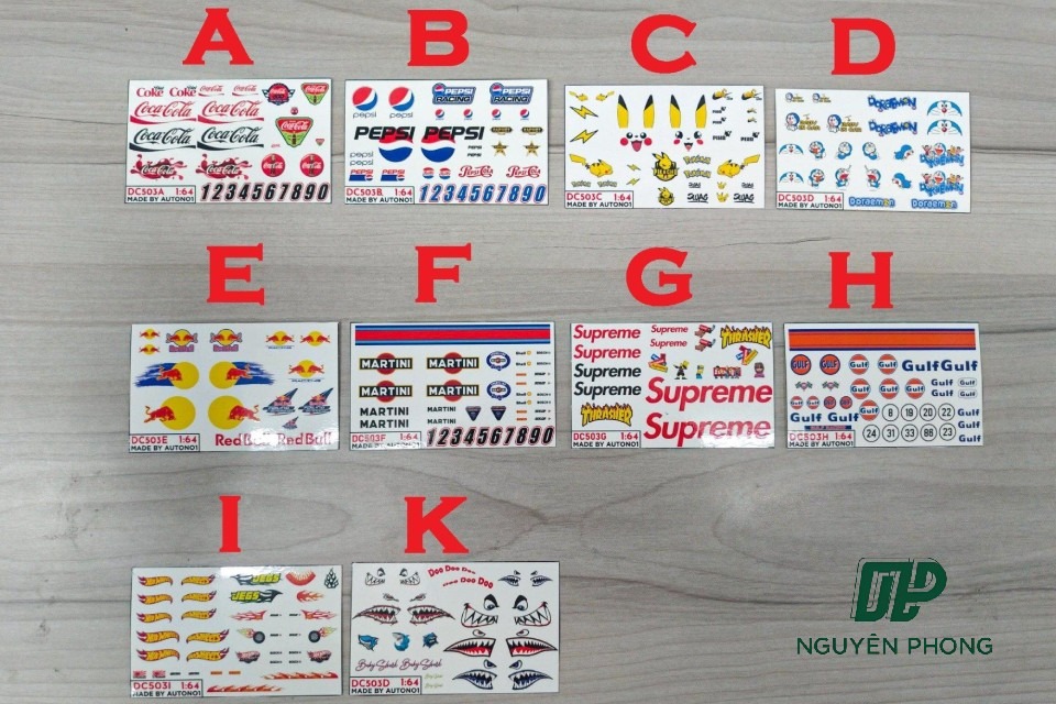 Ưu điểm của in decal trượt nước