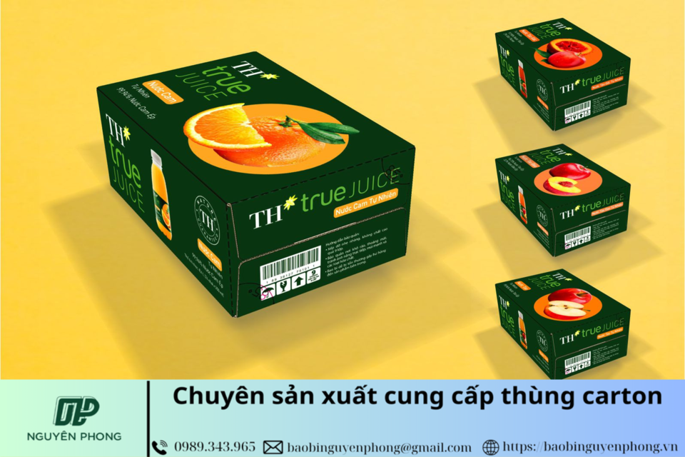 in flexo thùng carton