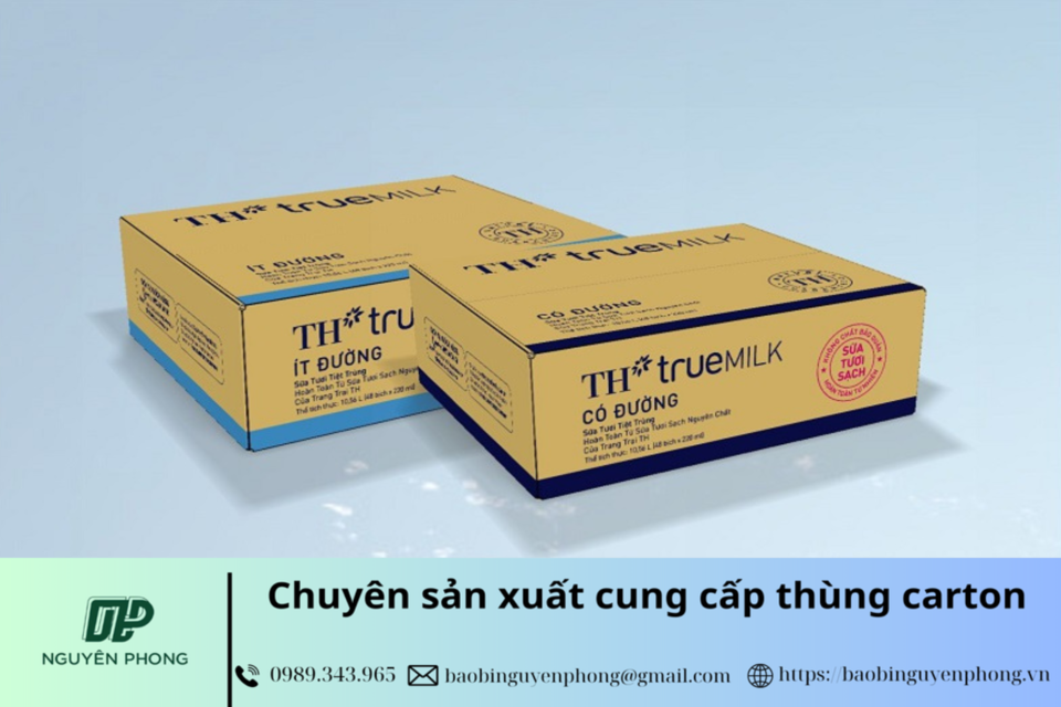 In flexo thùng carton