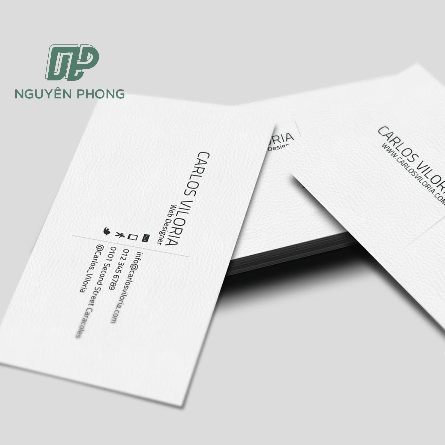 In name card giấy mỹ thuật cao cấp