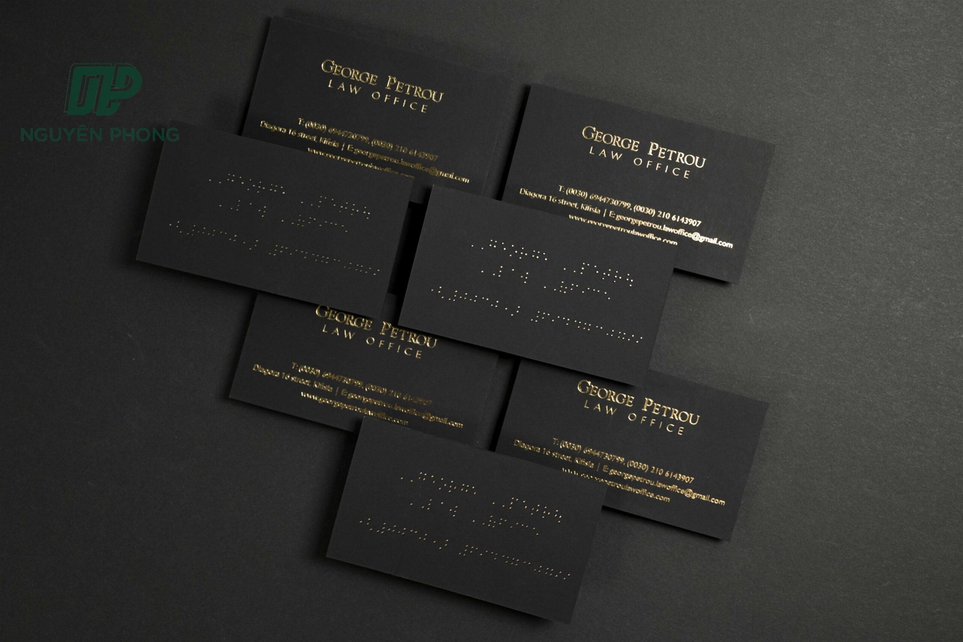 in name card giấy mỹ thuật