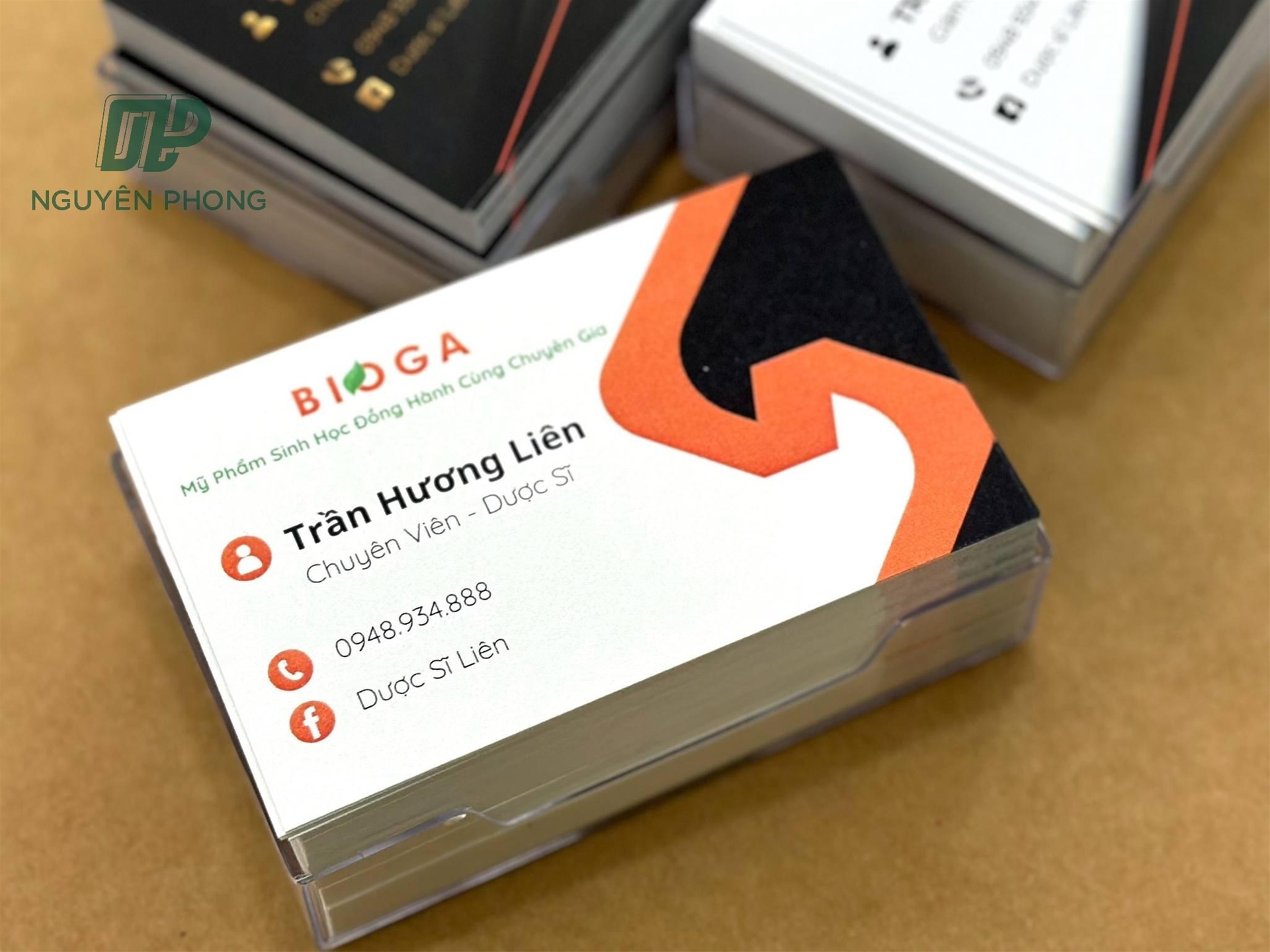 in name card lấy liền