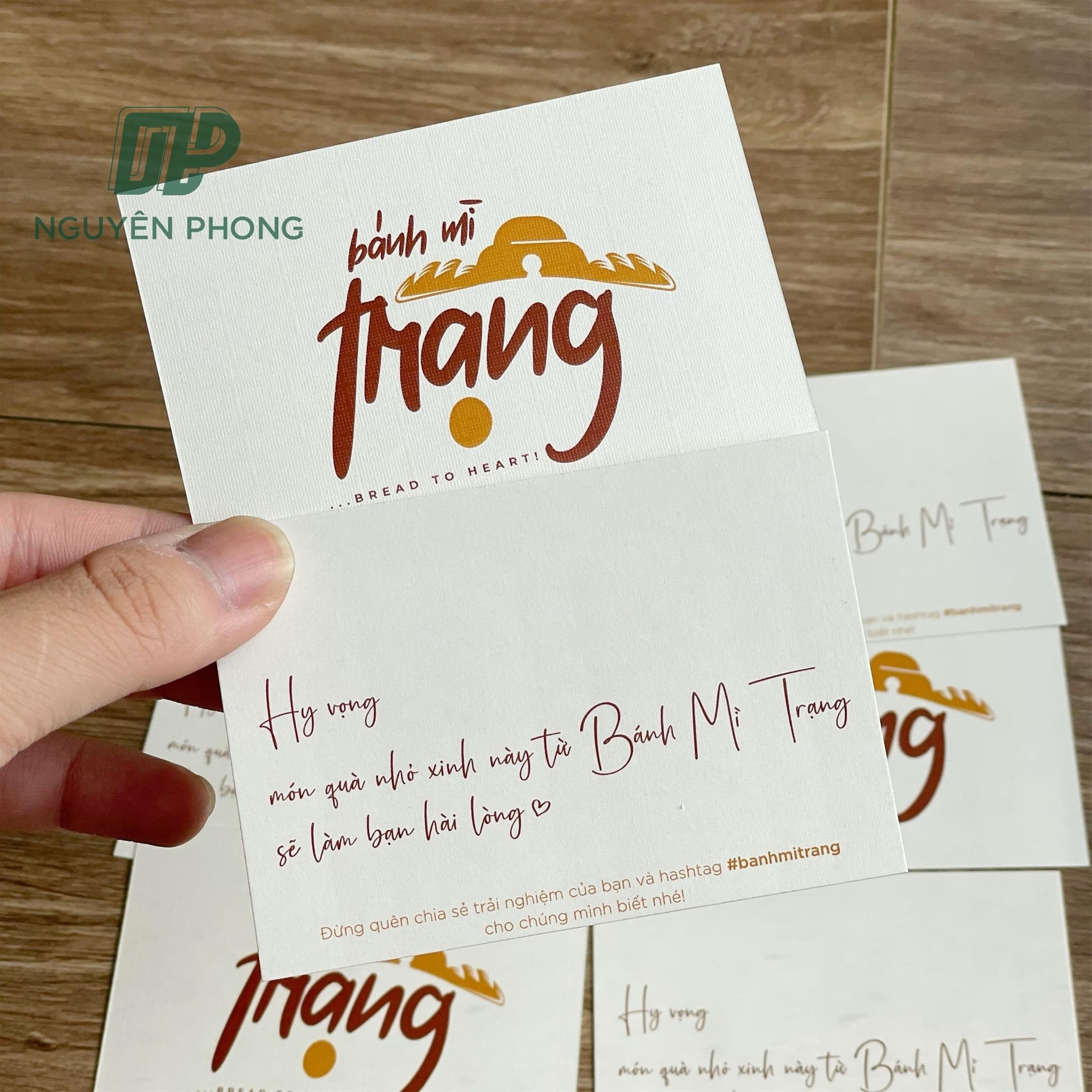 in name card lấy liền