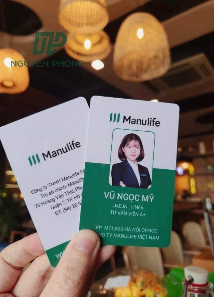 in name card lấy liền