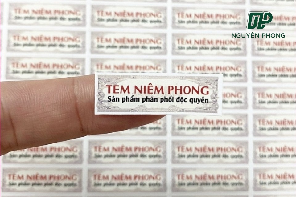 in tem bể