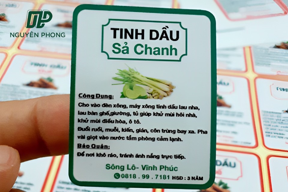 in tem dán sản phẩm