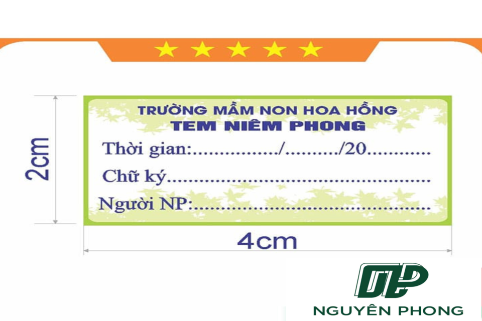 In Tem Niêm Phong Cho Sản Phẩm Của Bạn