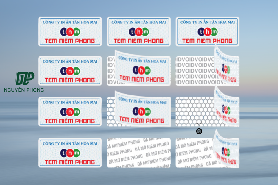 In tem niêm phong Nguyên Phong chất lượng, uy tín, giá rẻ