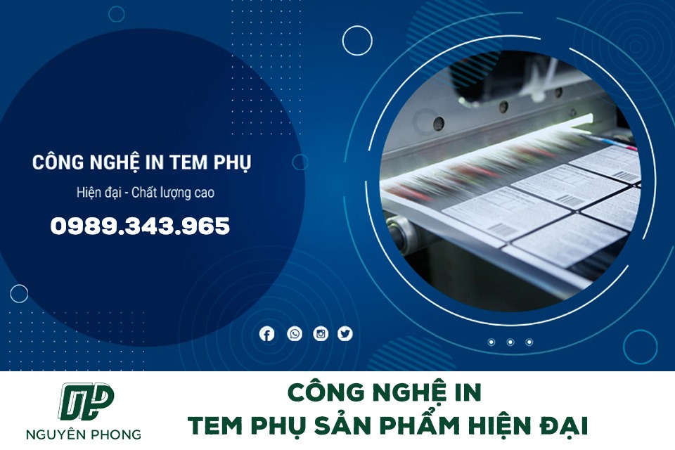 Nguyên Phong luôn cập nhật những xu hướng công nghệ in tiên tiến nhất