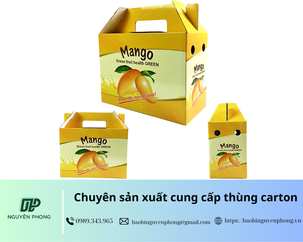 Thùng carton in offset