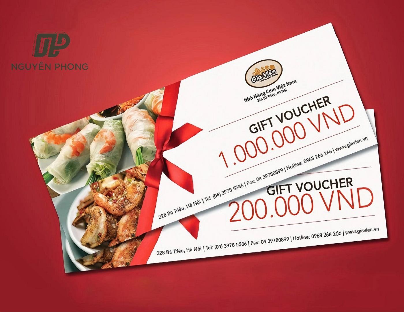 kích thước voucher