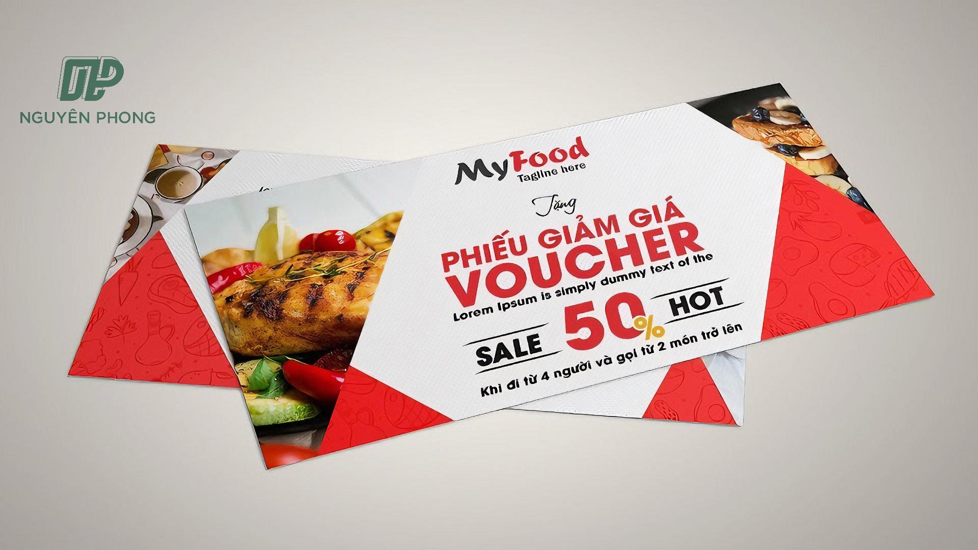 kích thước voucher