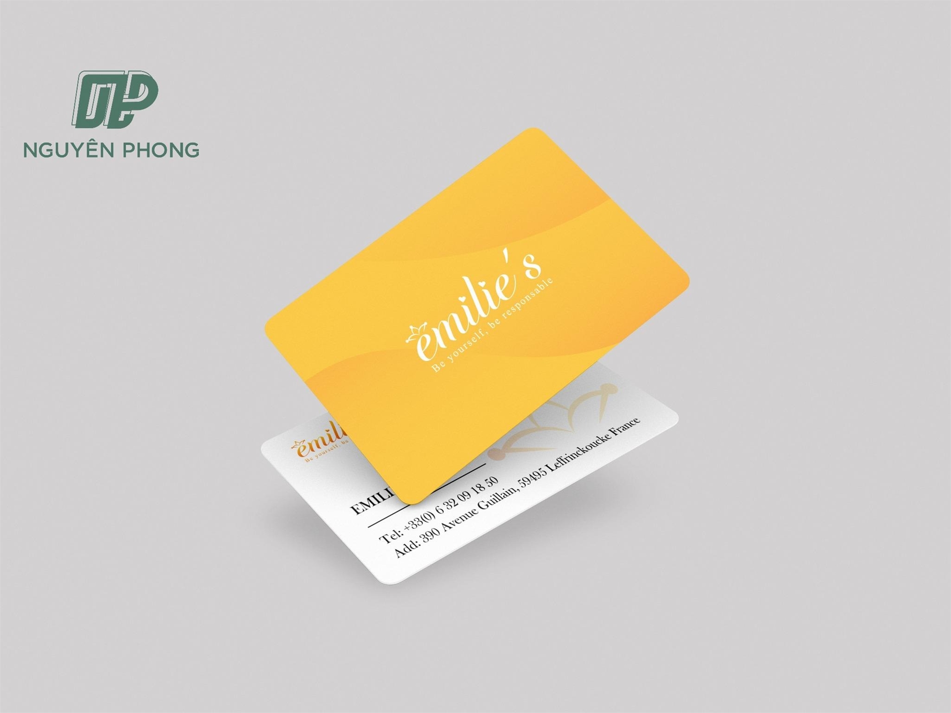 mẫu card visit