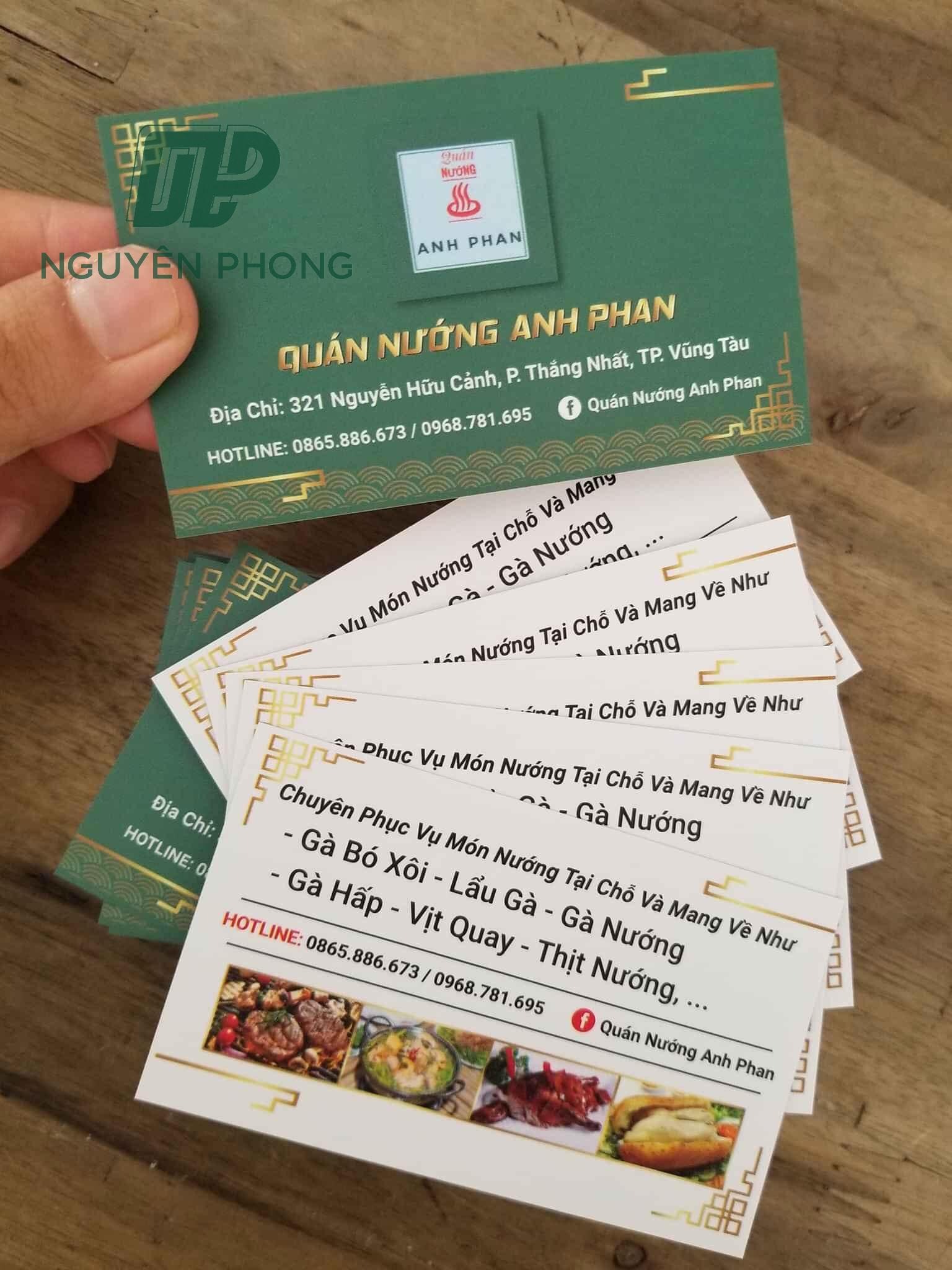 mẫu card visit