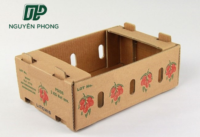 Thùng carton in ấn rõ nét, hoa văn đa dạng