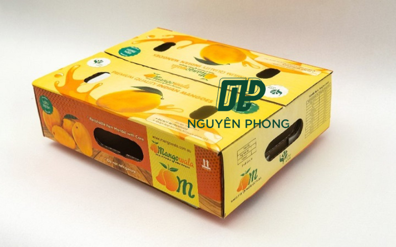 Thùng carton in ấn sắc nét